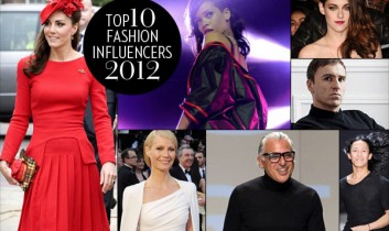 Top 10 Fashion Influencers of 2012: We count down the biggest and best moments from Raf to Rihanna and back again