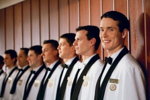 Crystal Cruises(TM) European-trained waiters stand at the ready to serve. (PRNewsFoto-Crystal Cruises)